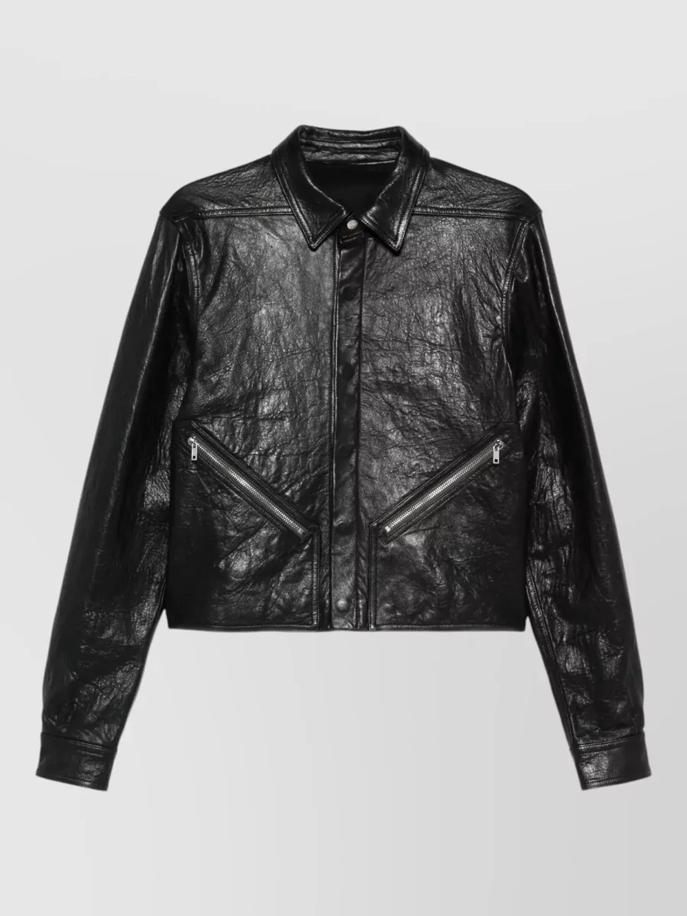Rick Owen’s tour Alice leather jacket